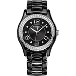 Onde Ladies Watch - X-1 Black Ceramic with Diamonds.
