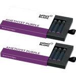 These are the Montblanc Amethyst Purple Ink Cartridges.