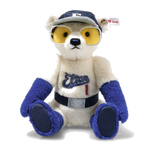 This Rocks! Elton John '75 Teddy Bear by Steiff is made of soft wool plush and a synthetic filling material for softness.