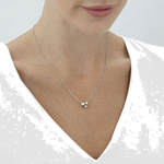 georg jensen moonlight grapes oxidised sterling silver necklace model