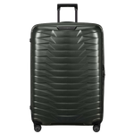Samsonite's Proxis Matt Climbing Ivy Spinner Suitcase, 81 cm has a hard shell exterior so it is durable.