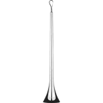 This Georg Jensen Stainless Steel Voyage Shoehorn features a loop handle.