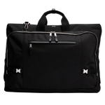 This BOSS Highway Recycled Polyester Suit Carrier is made out of recycled polyester and polished silver hardware.
