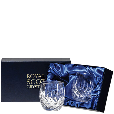 royal scot crystal 2 london barrel tumblers 25 cl packaging