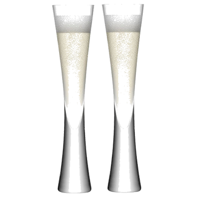 lsa moya set of 2 champagne flutes