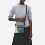 The Book Street Winter Tales Teal Small Flapover Cross Body Bag by Radley.