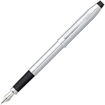 cross century ii lustous chrome fountain pen