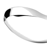 georg jensen bloom large stainless steel bowl side