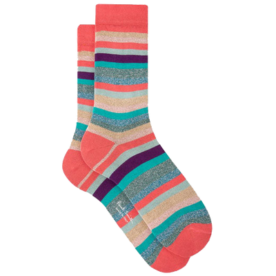 paul smith pink glitter socks