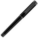 montegrappa zero ultra black rollerball pen cap on