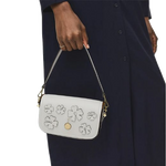5 radley bathurst mews cutwork floral small chalk flapover cross body bag 111395