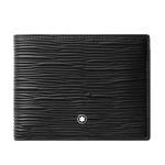 Montblanc Meisterstück 4810 Wallet Clear View Pockets 6CC Black