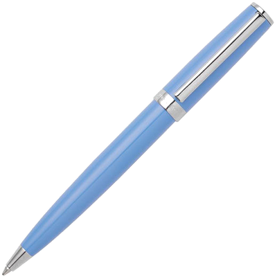 hugo boss light blue gear icon ballpoint pen