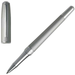This chrome rollerball pen has been designed by Hugo Boss as part of their essential matte collection.