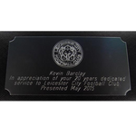 montblanc 20 years service plaque engraving grotesque italics leicester city football club 202aef126c185eb23b3e08211f966a49