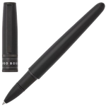 This Illusion Gear Black Rollerball Pen is designed by Hugo Boss.