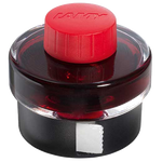 This LAMY fountain pen refill comes in red.