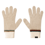 These Oatmeal 'Signature Stripe' Wool Gloves are by Paul Smith and are available as part of a set.