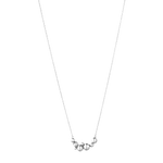 Georg Jensen's Moonlight Grapes Oxidised Sterling Silver Pendant can be worn on its own or paired with other pieces from the Grapes range.