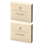 These are the Graf von Faber-Castell Olive Green Ink Cartridges 2 x Pack of 6.