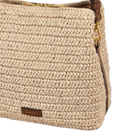 4 radley dukes place natural crochet medium compartment cross body bag 111375
