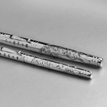 Year Of The Tiger Standard Fountain Pen In Sterling Silver Medium Nibbed By Yard-O-Led