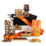 Thank You Gift Hamper with a range of biscuits, chocolates and tea by Wheelers Luxury Hampers.