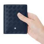 compact wallet ink blue