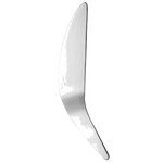 This Arne Jacobsen Matte Stainless Steel Pie Server by Georg Jensen is great for serving pies or cake slices and has a subtle finish with the matte stainless steel.