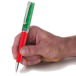 montegrappa monopoly landlord ballpoint pen in use