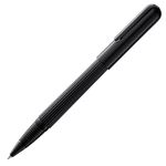 This LAMY Imporium rollerball pen comes with a black ribbed nib.