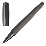 Dark Brushed Chrome Rollerball Pen by Hugo Boss.