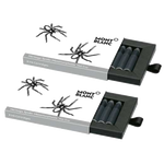 The Montblanc grey Heritage Spider fountain pen refills.