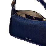 3 radley westwell lane indigo evenfall blue small ziptop grab bag 111404