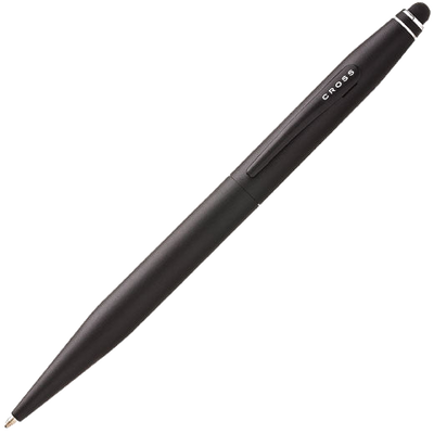 cross tech 2 satin black ballpoint pen
