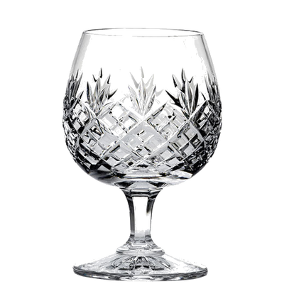 royal scot crystal edinburgh single brandy glass