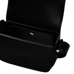 4 radley bathurst mews black medium flapover cross body bag 110656