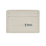 The Radley RHS Small Floral Chalk Leather Cardholder features 4 card slots - 2 on each side.