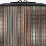 The Signature Stripe Coated Canvas Cross Body Bag with Dual Zip by Paul Smith.