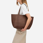 The Hanbury Row Chocolate Brown Large Reversible Open Top Tote Bag by Radley.