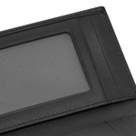 This is the TUMI Black Nassau Multi Window Card Holder.