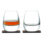 This LSA Whisky Islay Tumbler 250ml & Walnut Coaster Set of 2 makes a lovely gift alongside a lush bottle.