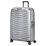 xl suitcase spinner silver