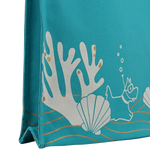 4 radley deep sea diver maldives blue canvas medium open top tote bag 111371
