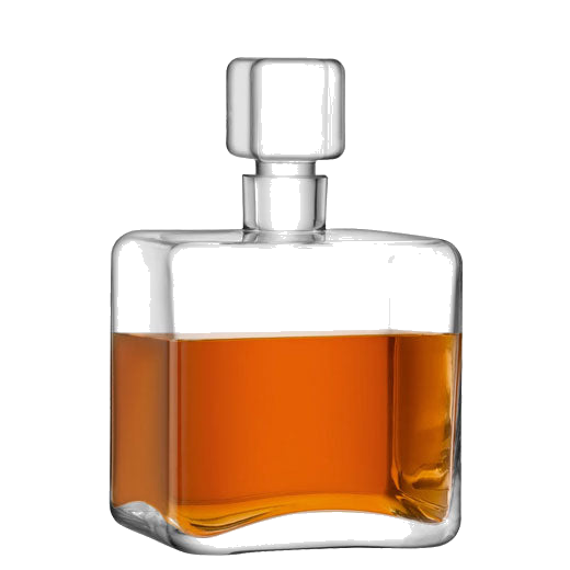 lsa signature cask square whisky decanter