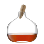 Signature Float Decanter with Oak Stopper designed by LSA.
