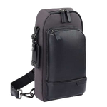 black sling bag tumi