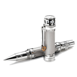 The Montblanc Great Characters Leonardo Limited Edition 3000 Rollerball Pen was launched in 2013 and is made out of platinum plating with an intricate design.