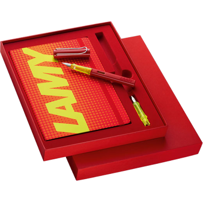 lamy al star glossy red paper set