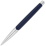 s t dupont paris defi millenium blue silver ballpoint pen back